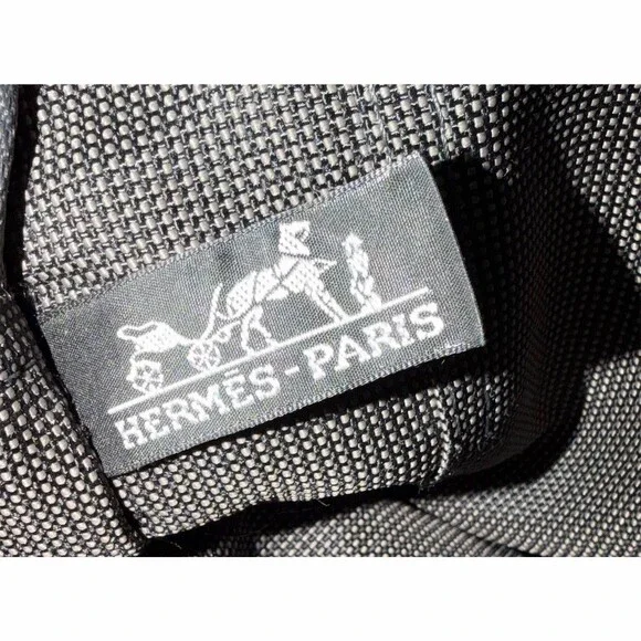 Hermès Grey Herline MM Tote Bag  Medium Zip Top With Snaps - Picture 11 of 12